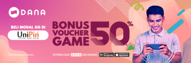 Get Bonus Voucher 50% with DANA